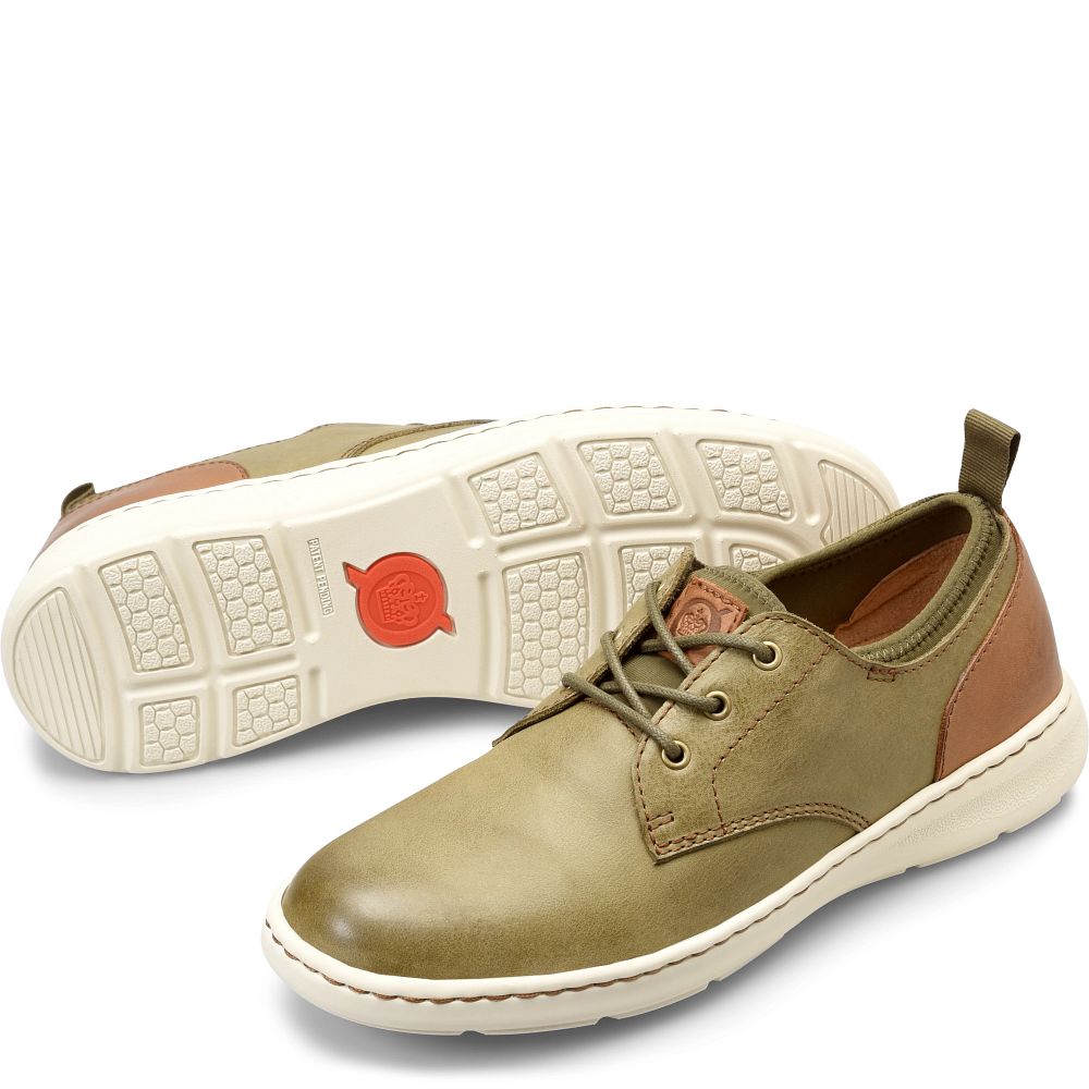 Born Marcus Combo Slip-Ons Olive Brown Terra Combo Product ID-0MgosiTE  Born Marcus Combo Slip-Ons Olive Brown Terra Combo Product ID-0MgosiTE