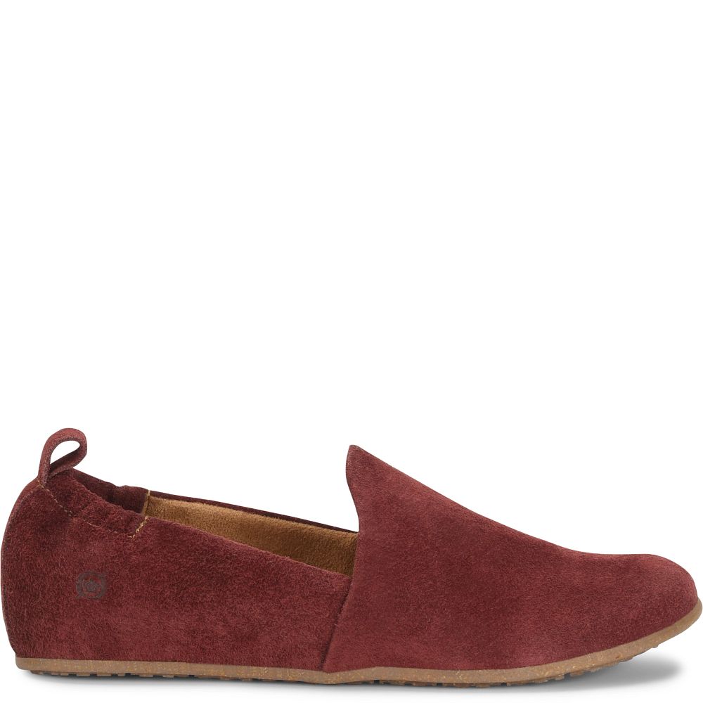 Born Margarite Slip-Ons Dark Brick Suede Product ID-0arPbui0 Born Margarite Slip-Ons Dark Brick Suede Product ID-0arPbui0