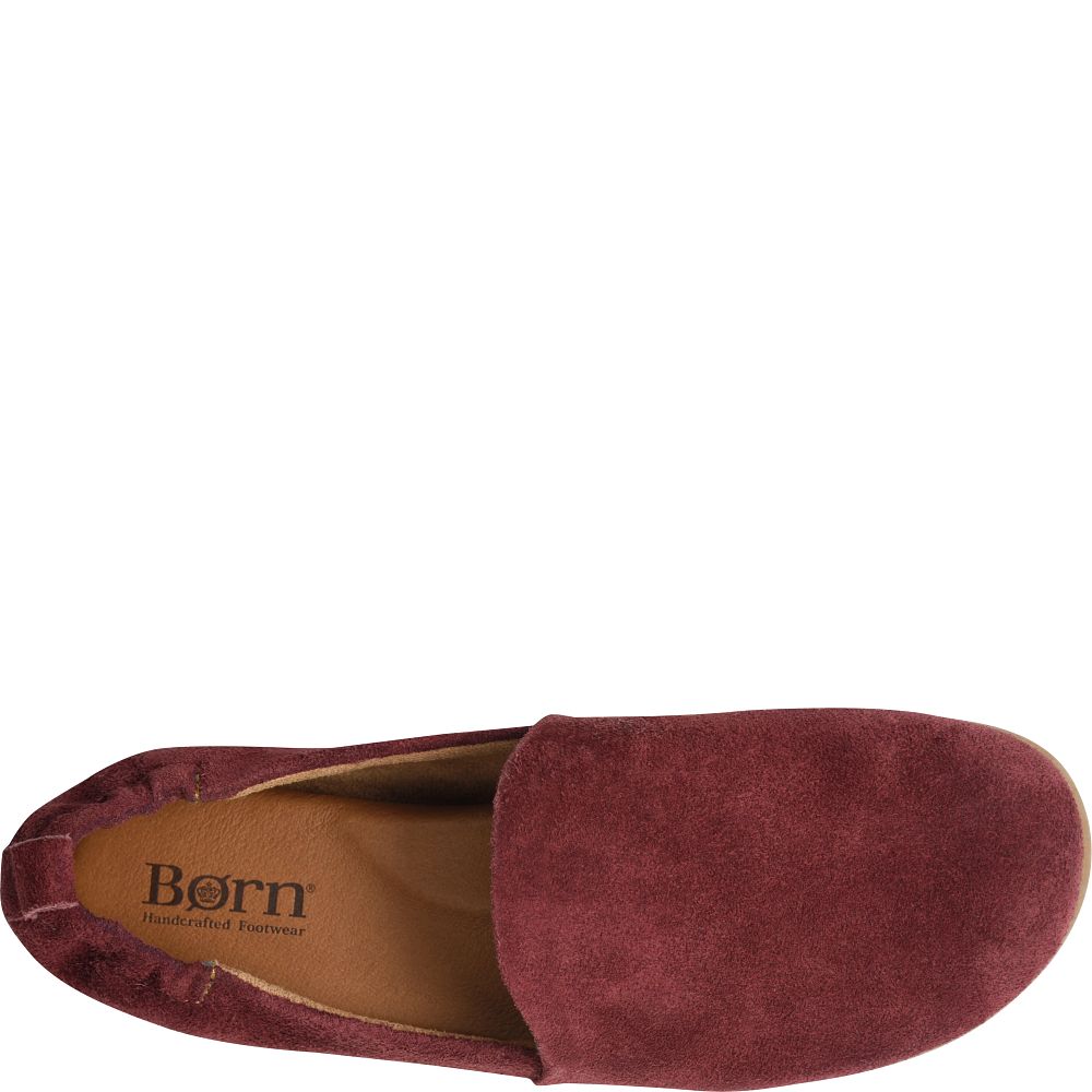 Born Margarite Slip-Ons Dark Brick Suede Product ID-0arPbui0 Born Margarite Slip-Ons Dark Brick Suede Product ID-0arPbui0