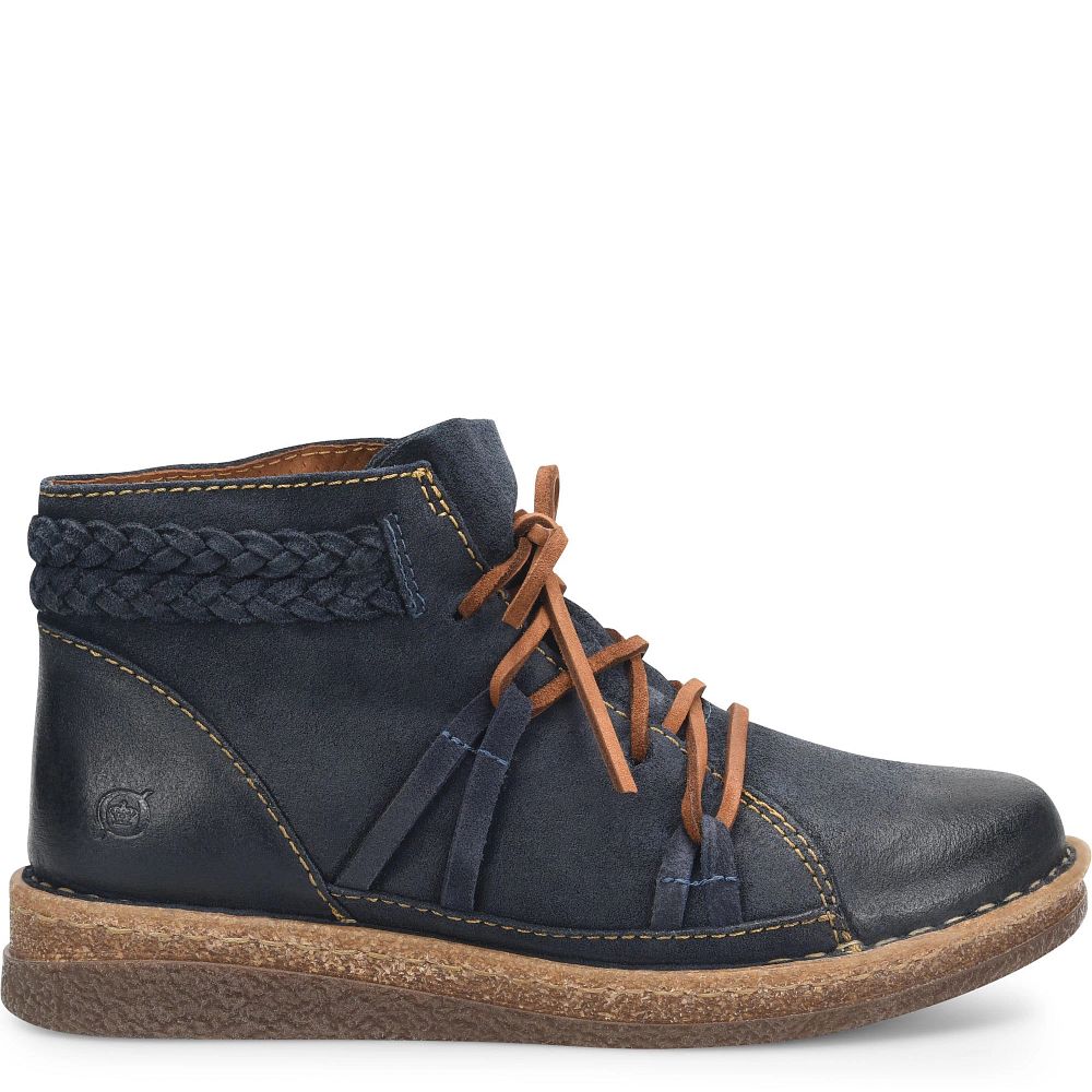 Born Temple II Boots Navy Indigo Distressed Product ID-1HApiF7f