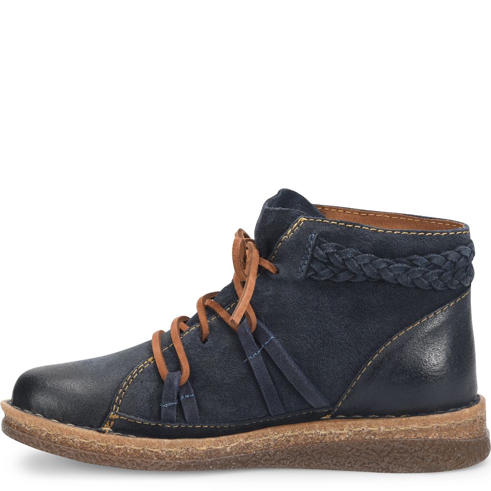 Born Temple II Boots Navy Indigo Distressed Product ID-1HApiF7f