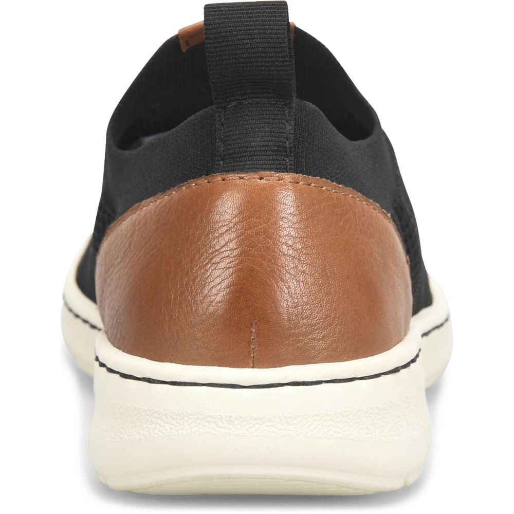 Born Marius Slip-Ons Black Dark Tan Combo Product ID-1gtDPwm8 Born Marius Slip-Ons Black Dark Tan Combo Product ID-1gtDPwm8