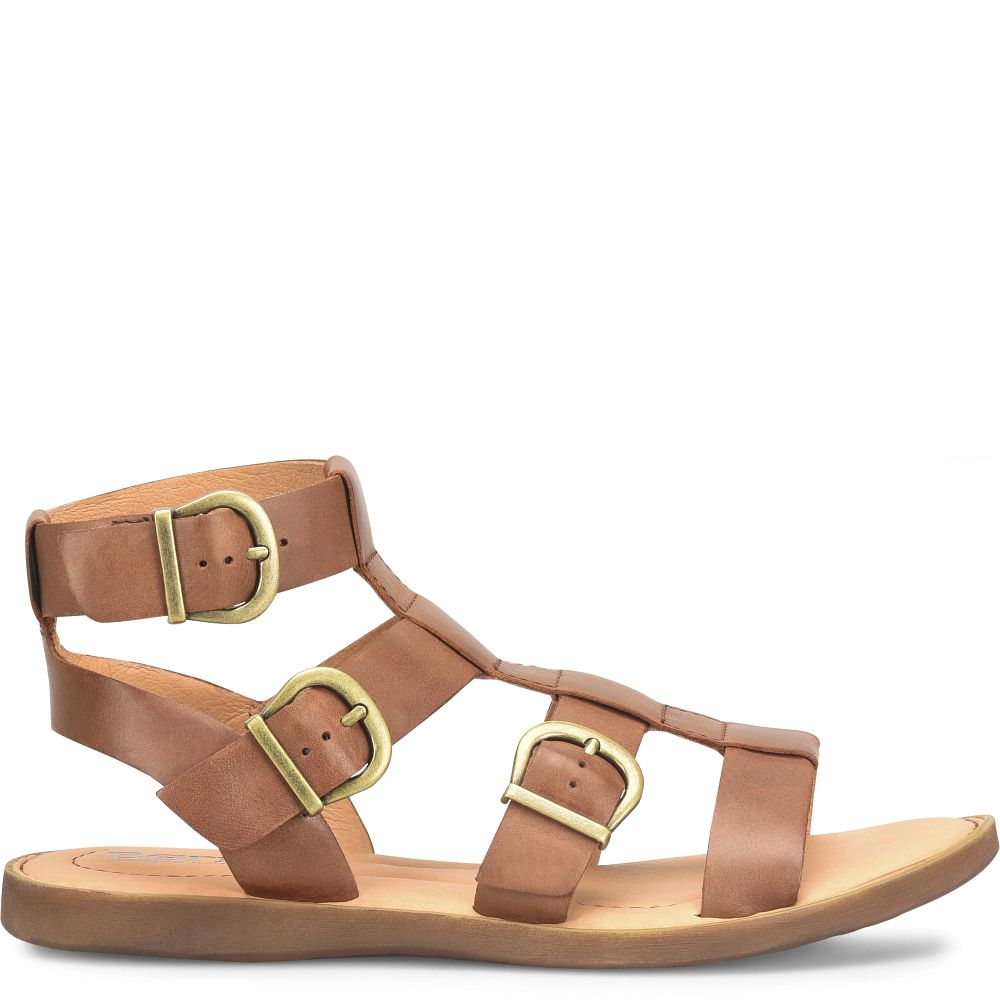 Born Haidee Sandals Brown Cuero Product ID-24VgAZ0N