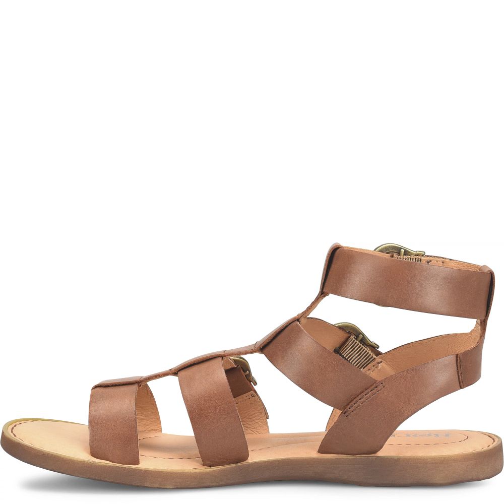 Born Haidee Sandals Brown Cuero Product ID-24VgAZ0N
