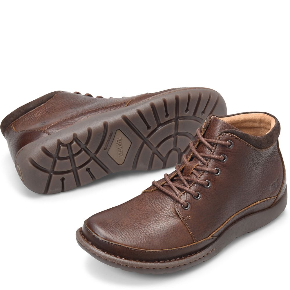 Born Nigel Boot Boots Dark Brown Combo Product ID-2ABBYBpE
