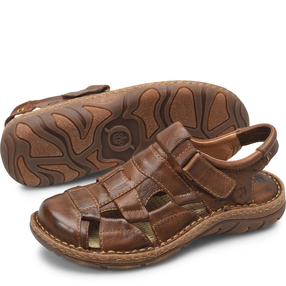 Born Cabot III Sandals Amber Product ID-2R5nrxsq