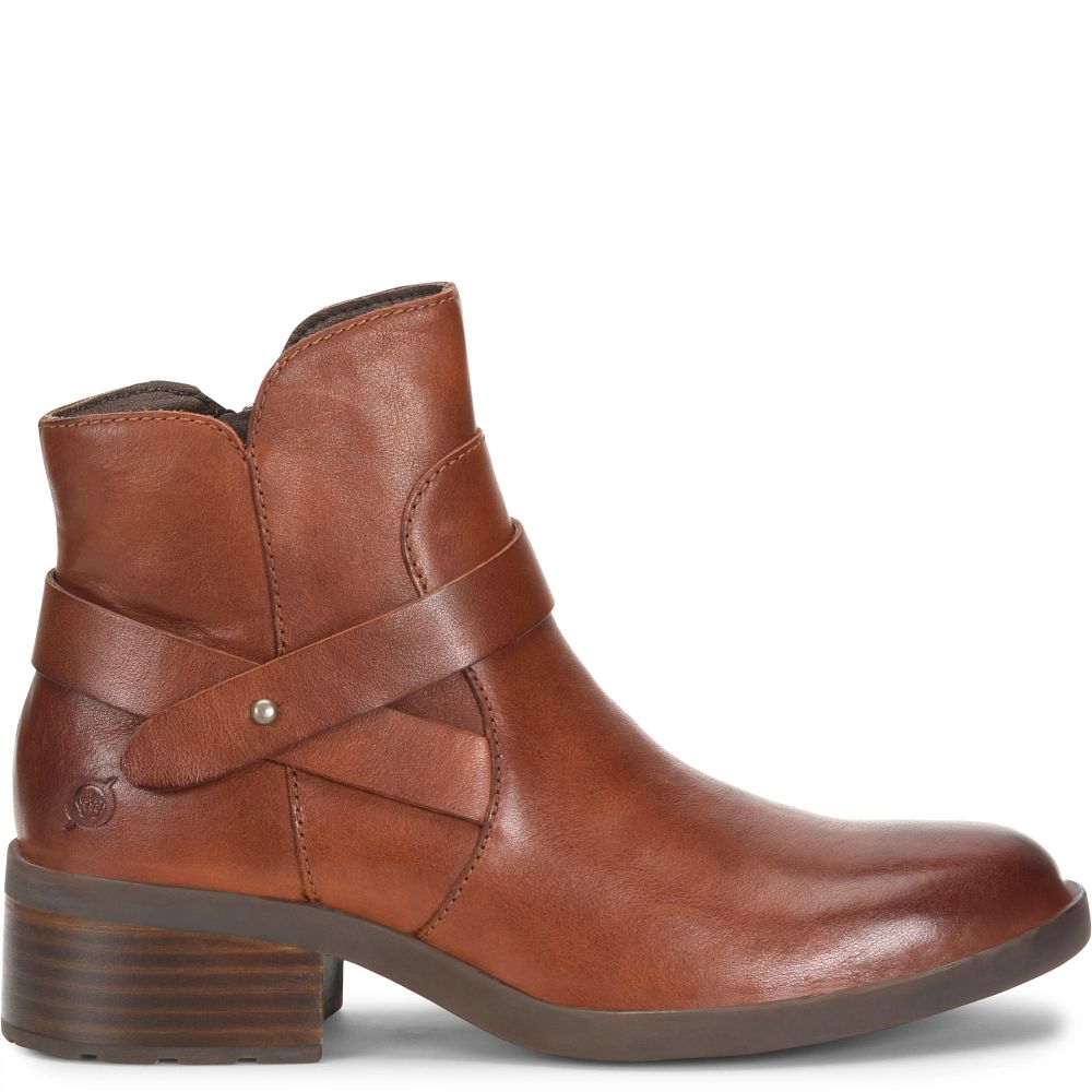 Born Tori Boots Brown Cuero Product ID-2akzxM4j