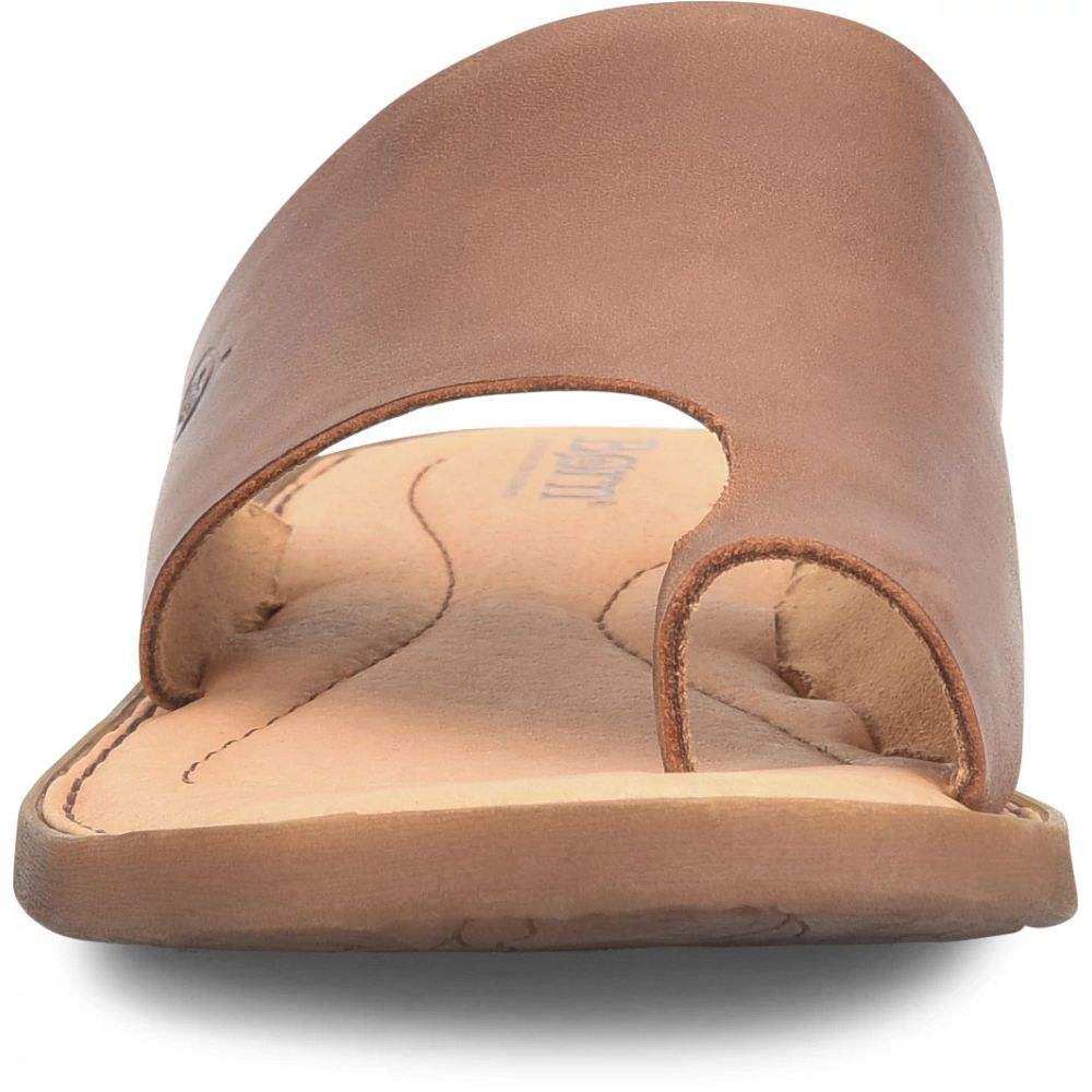 Born Hinti Sandals Brown Cuero Product ID-2zIGlbJL