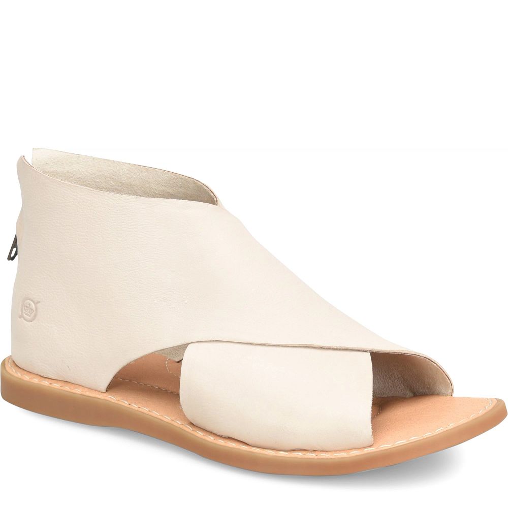 Born Iwa Sandals White Ecru Product ID-3RE9BUJh