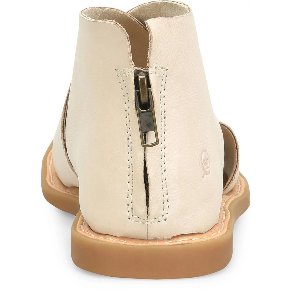 Born Iwa Sandals White Ecru Product ID-3RE9BUJh
