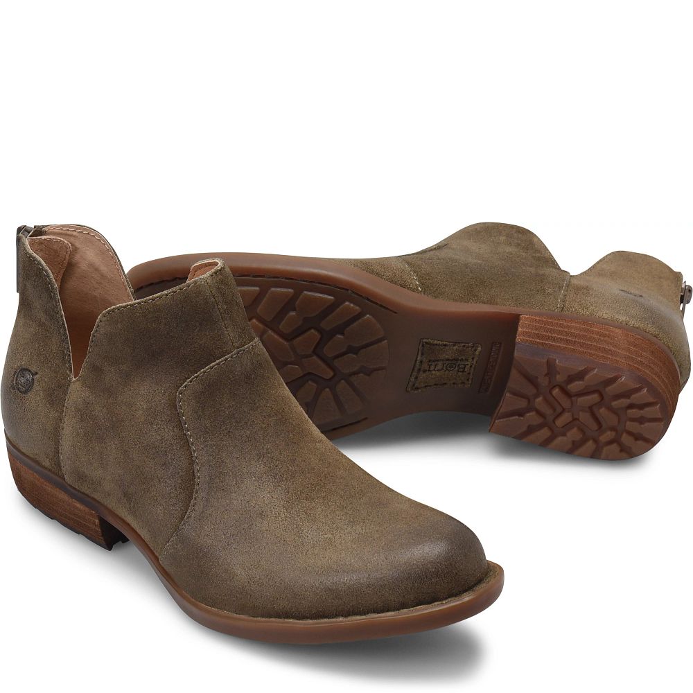 Born Kerri Boots Dark Herb Distressed Product ID-4PbfF4AU