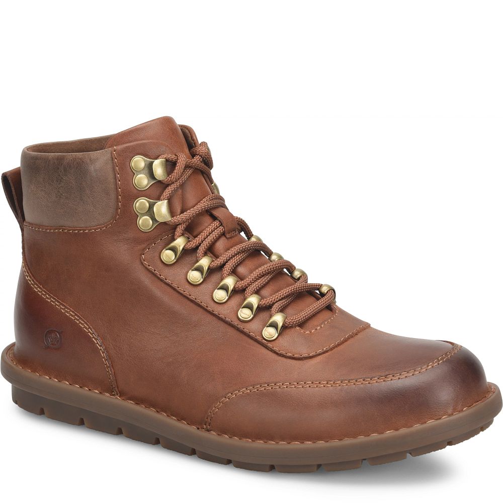 Born Scout Boots Brown With Taupe Product ID-4idsFRyB