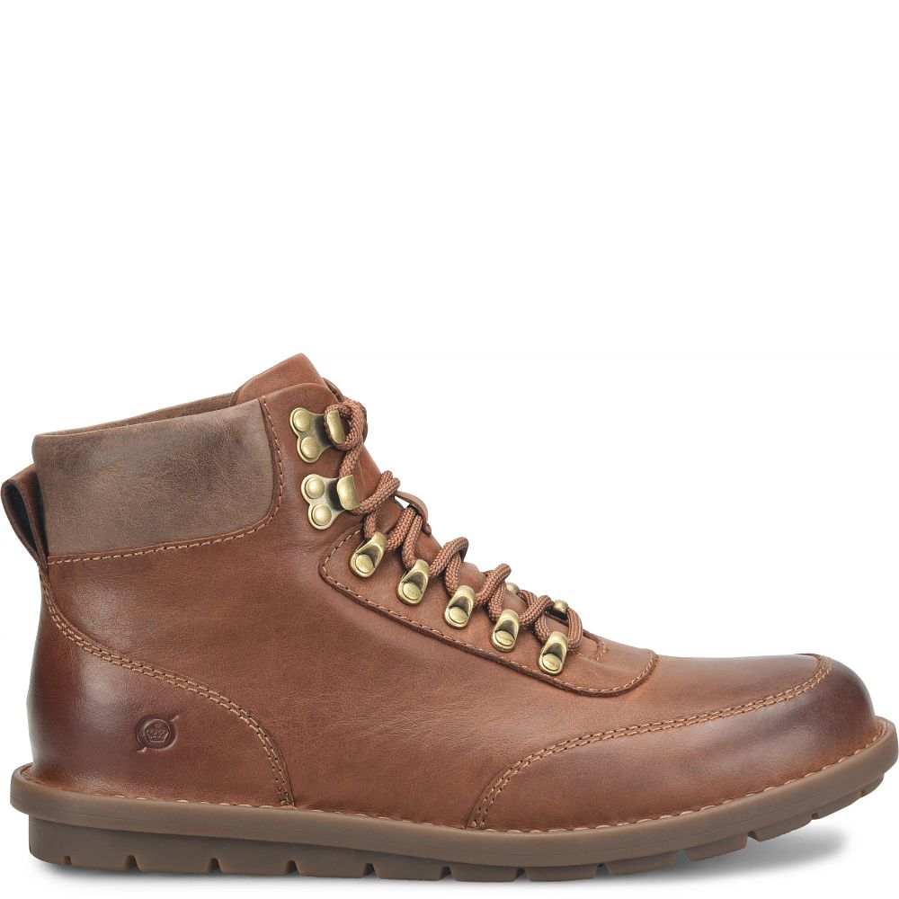 Born Scout Boots Brown With Taupe Product ID-4idsFRyB