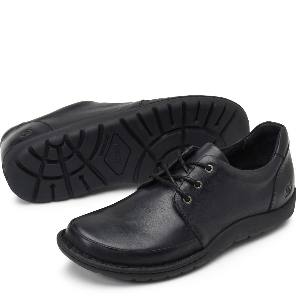Born Nigel 3-Eye Slip-Ons Black Product ID-52oWKVKR