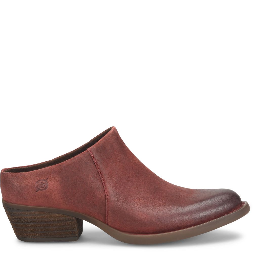 Born Starr Boots Dark Brick Distressed Product ID-57sUOlWB