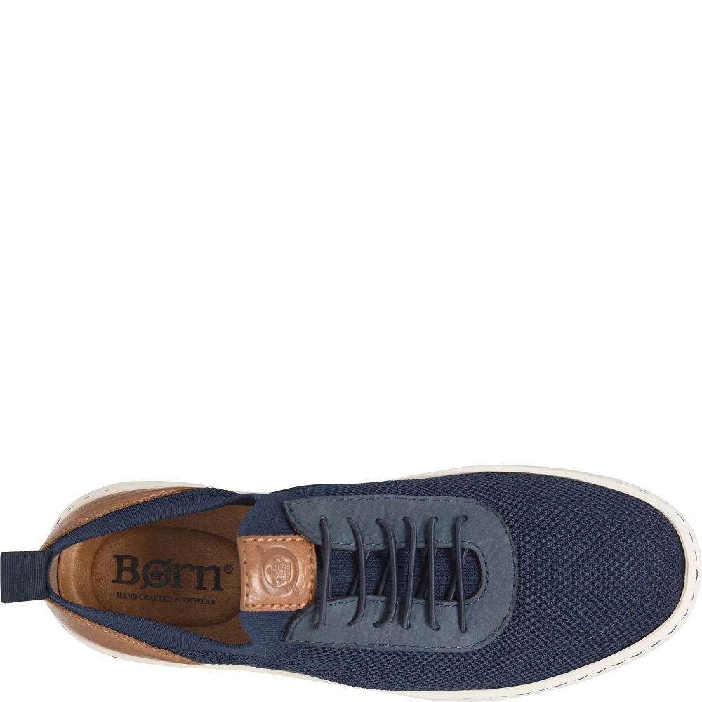Born Marius Slip-Ons Navy Brown Combo Product ID-5CMd0e7t Born Marius Slip-Ons Navy Brown Combo Product ID-5CMd0e7t