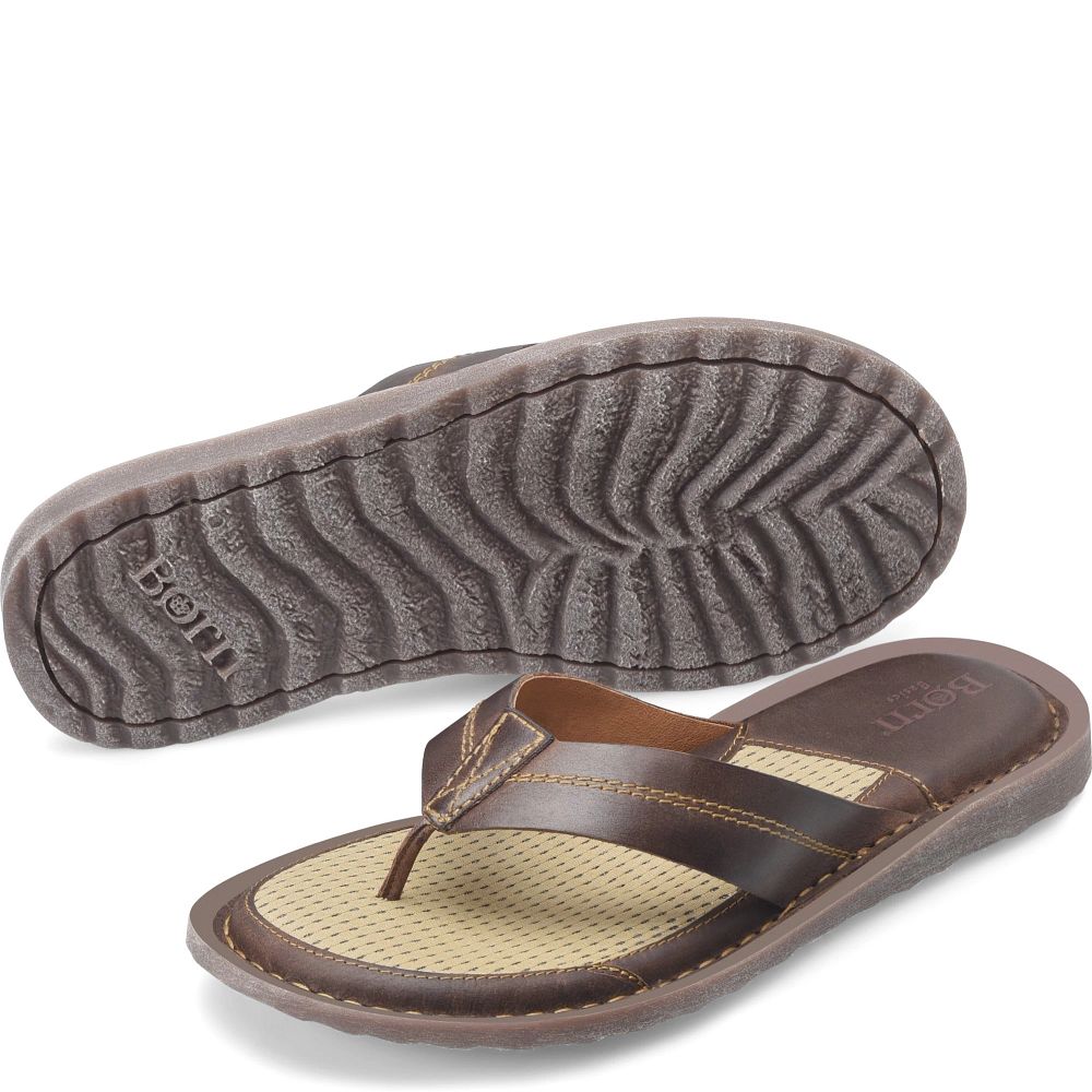 Born Bermuda Sandals Dark Castano Product ID-5uBgQY1w