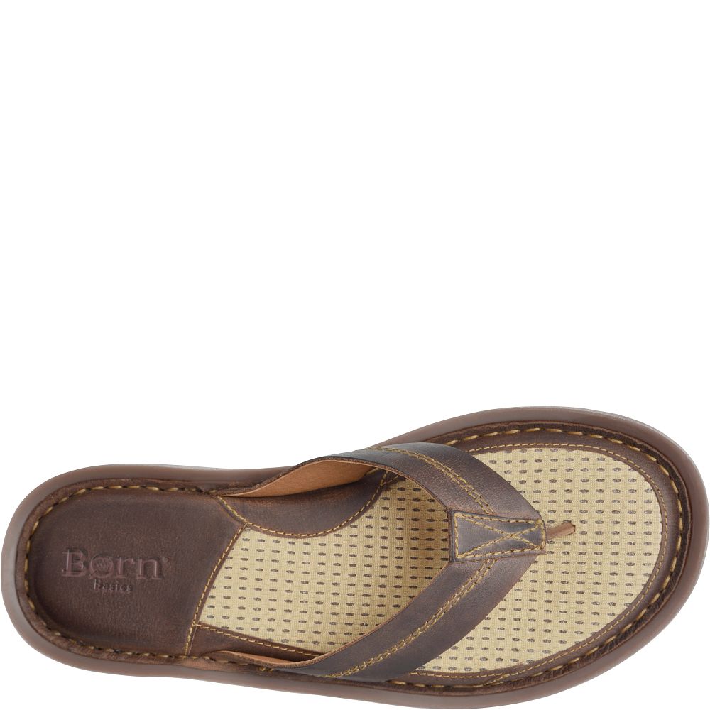 Born Bermuda Sandals Dark Castano Product ID-5uBgQY1w