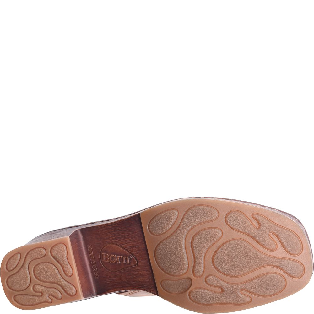 Born Hilary Clogs Cognac Product ID-6HZh7bPR