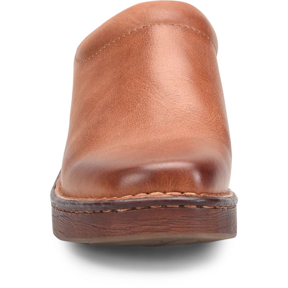 Born Hilary Clogs Cognac Product ID-6HZh7bPR