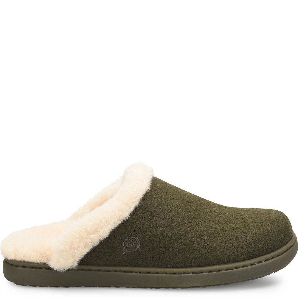 Born Zoe Slippers Dark Military Wool Combo Product ID-6Rtfey15  Born Zoe Slippers Dark Military Wool Combo Product ID-6Rtfey15