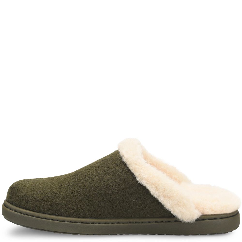 Born Zoe Slippers Dark Military Wool Combo Product ID-6Rtfey15  Born Zoe Slippers Dark Military Wool Combo Product ID-6Rtfey15