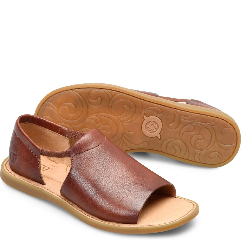 Born Cove Modern Sandals Dark Tan Bourbon Product ID-6U0M6gyz