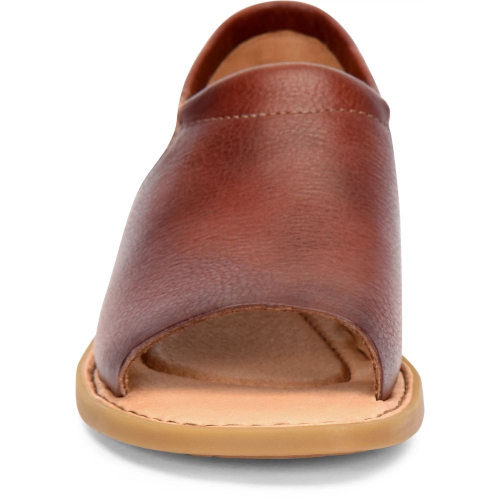 Born Cove Modern Sandals Dark Tan Bourbon Product ID-6U0M6gyz