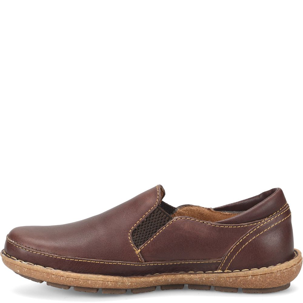 Born Mayflower II Slip-Ons Dark Brown Sequoia Product ID-79gGlSmN