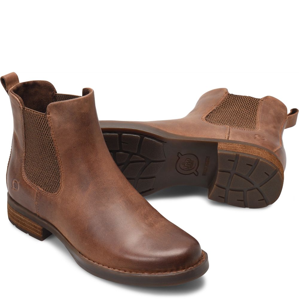 Born Brenta II Boots Brown Lion Product ID-8GXJHJCn