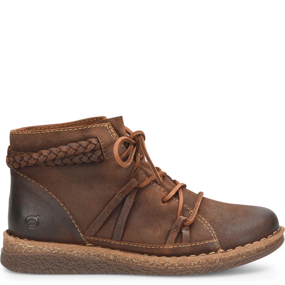 Born Temple II Boots Glazed Ginger Distressed Product ID-8KKjATMz