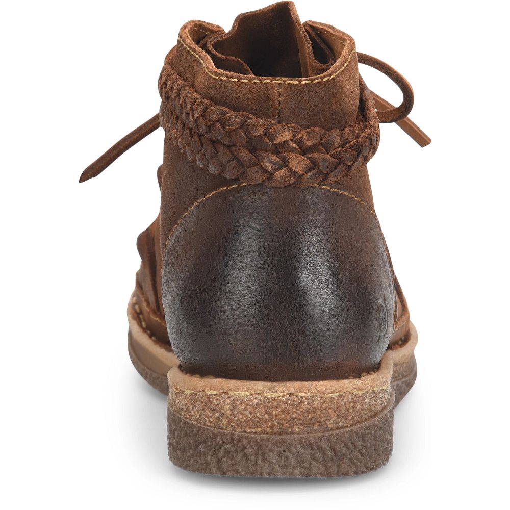 Born Temple II Boots Glazed Ginger Distressed Product ID-8KKjATMz