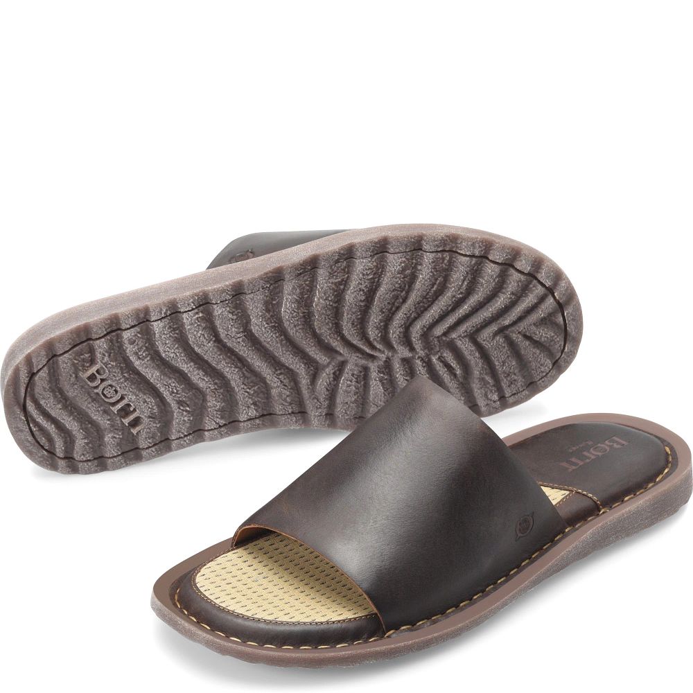 Born Leeward Sandals Dark Castano Product ID-8kF95KGb