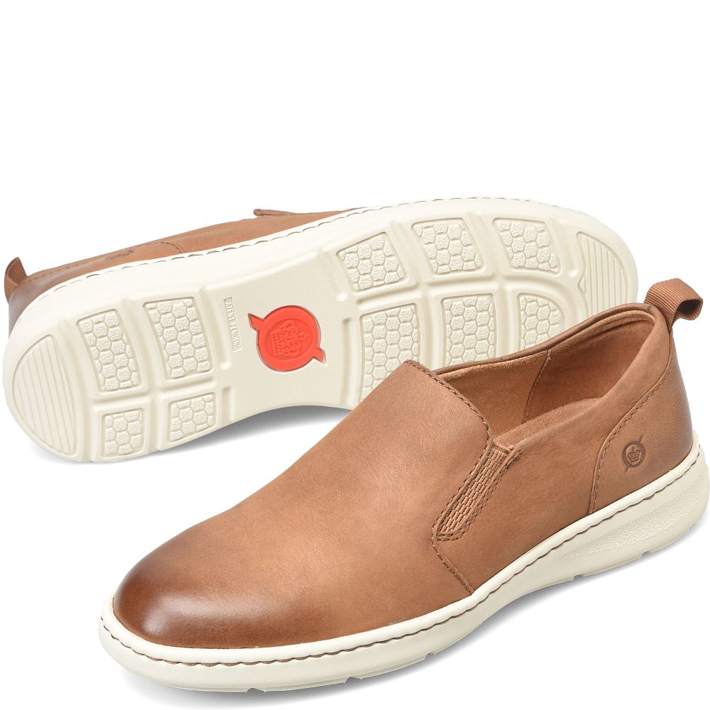 Born Morgan Slip-Ons Terra Brown Product ID-8snYJyRZ