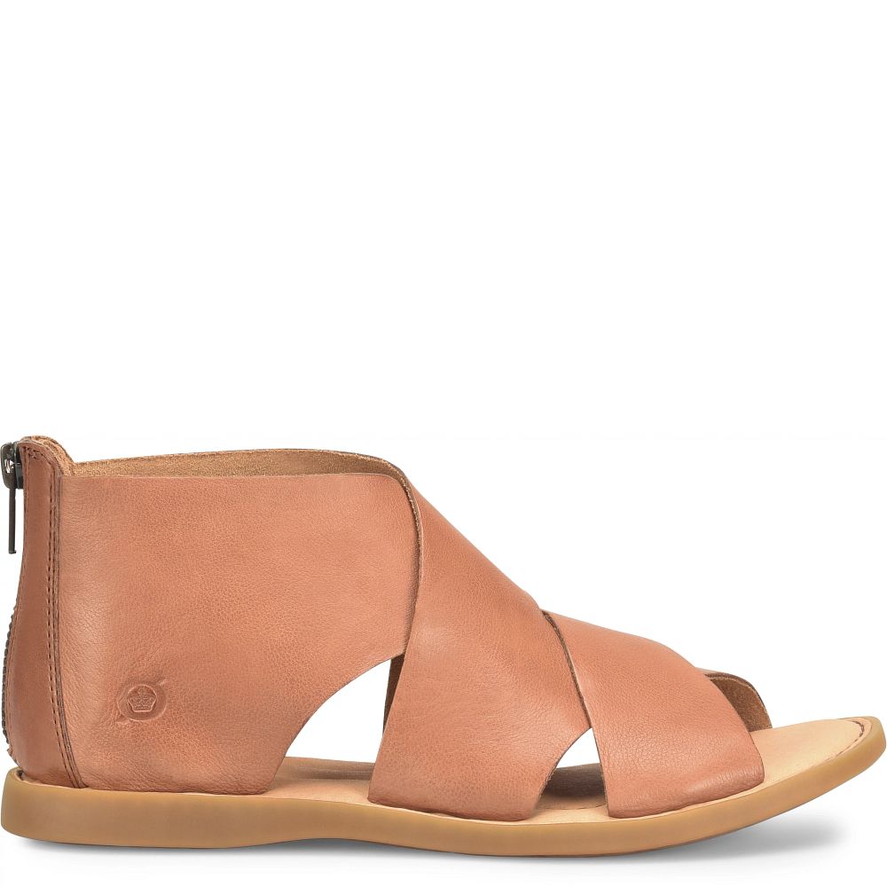 Born Imani Sandals Brown Luggage Product ID-95Q5hC8N