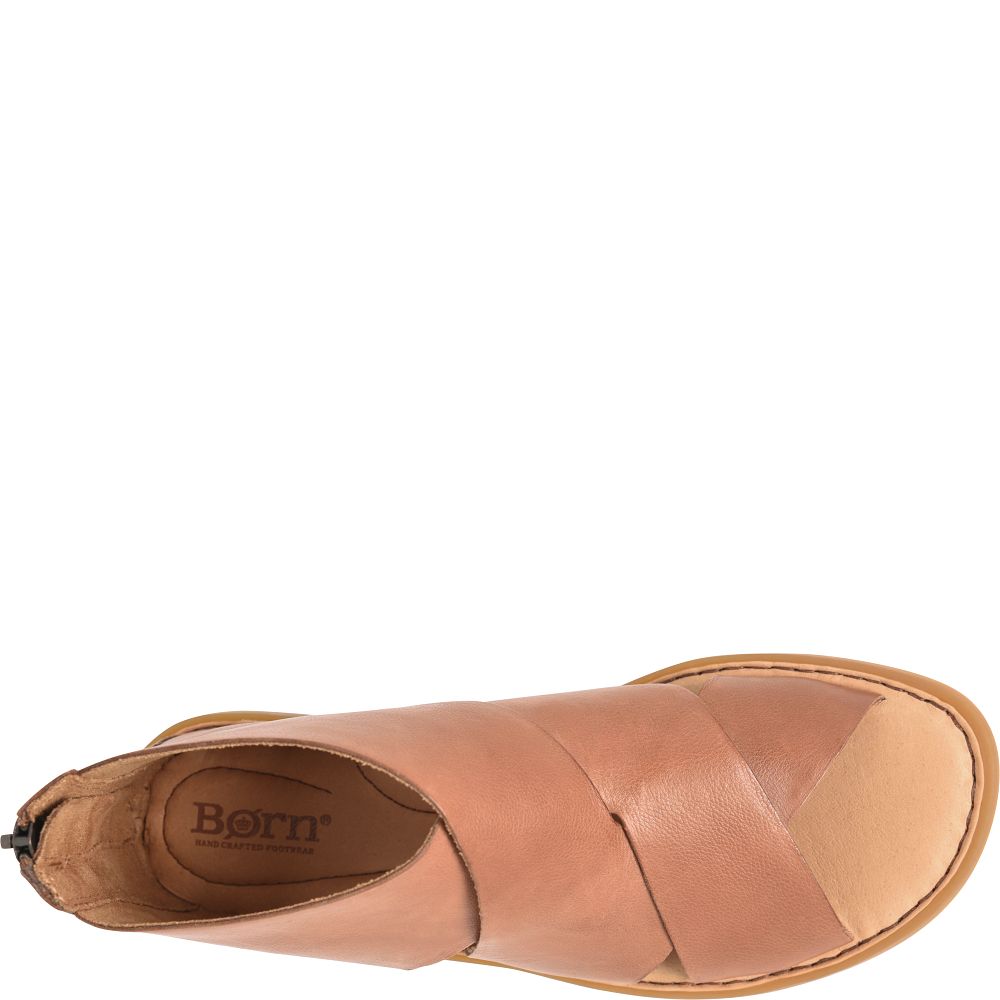 Born Imani Sandals Brown Luggage Product ID-95Q5hC8N