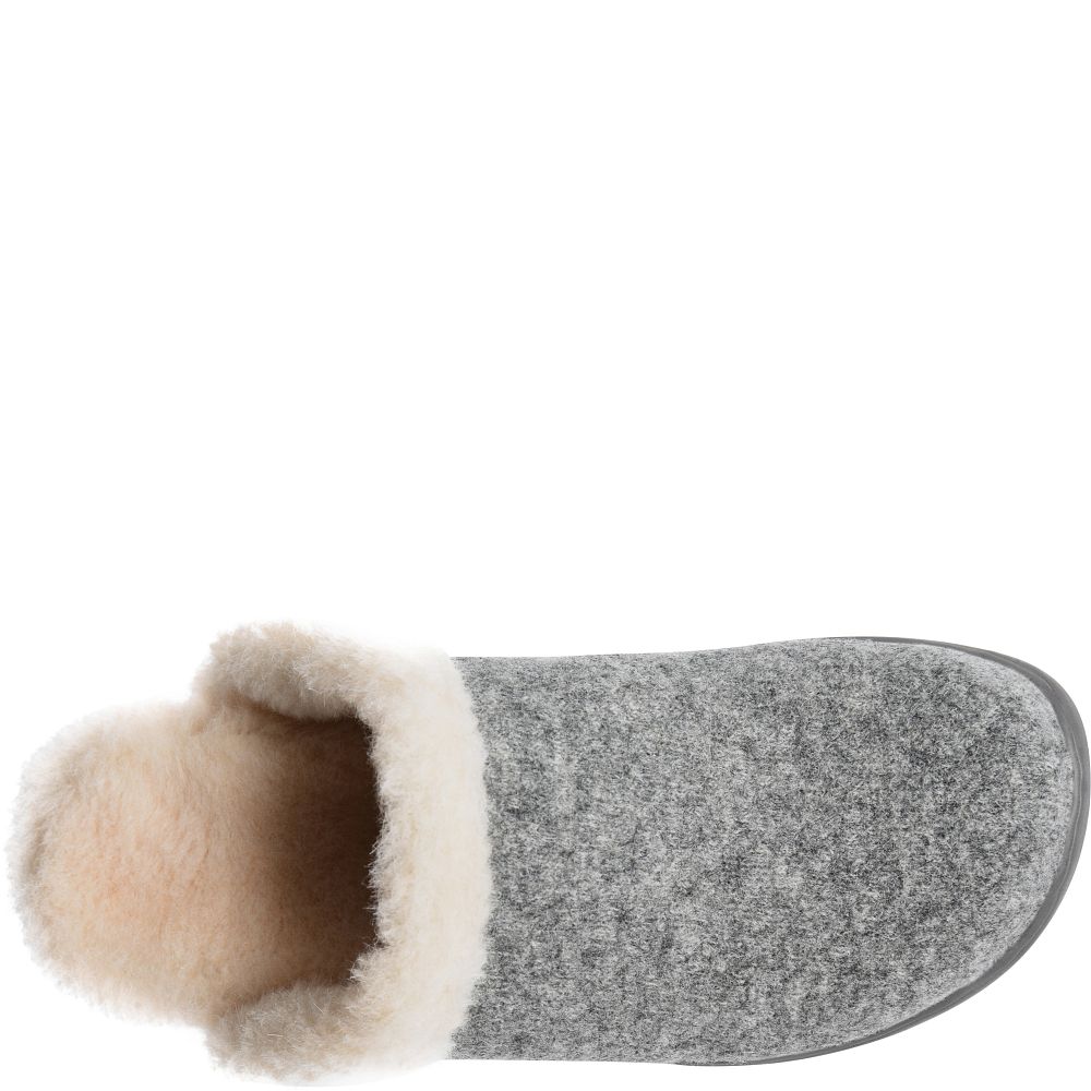 Born Zoe Slippers Grey Wool Combo Product ID-9aGjOkWO