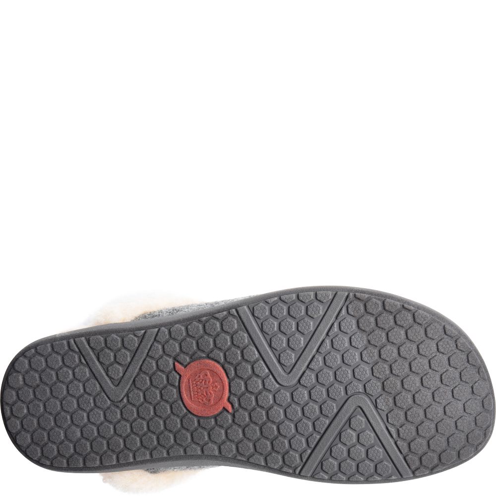 Born Zoe Slippers Grey Wool Combo Product ID-9aGjOkWO