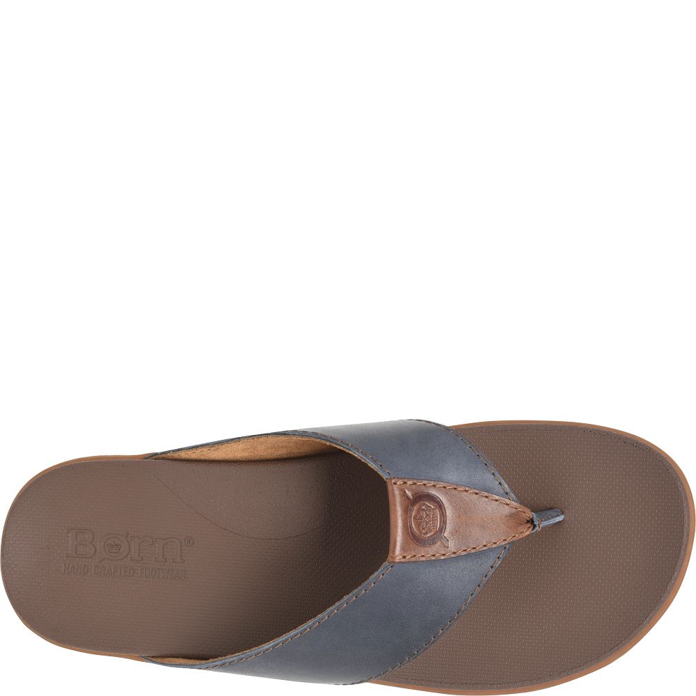 Born Gavin Sandals Navy Atlantik Product ID-9pfGW30w