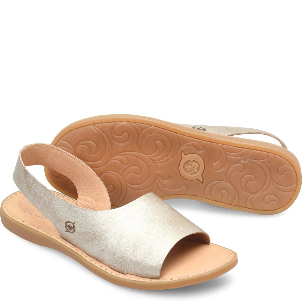 Born Inlet Sandals Gold Product ID-AEFJQHIl