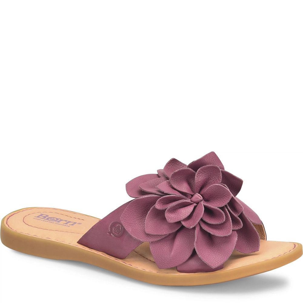 Born Ivory Sandals Purple Lavender Product ID-AMK8S2oA