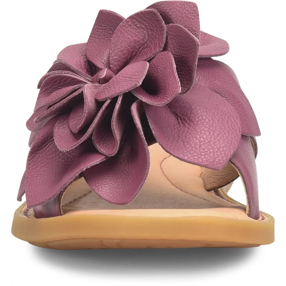 Born Ivory Sandals Purple Lavender Product ID-AMK8S2oA