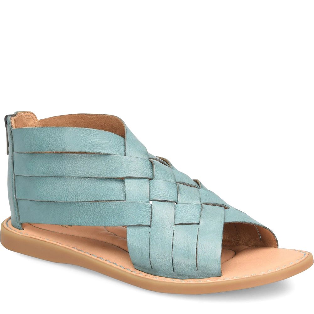 Born Iwa Woven Sandals Turquoise Lagoon Product ID-AcP9Me5b