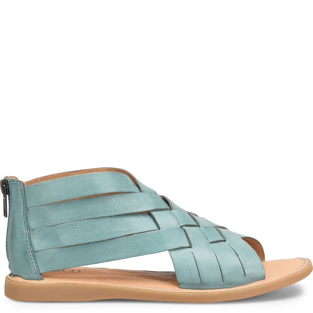 Born Iwa Woven Sandals Turquoise Lagoon Product ID-AcP9Me5b