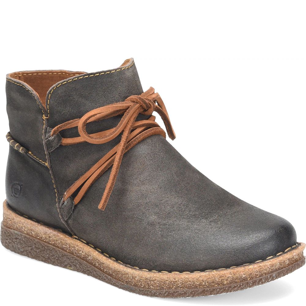 Born Calyn Boots Dark Grey Distressed Product ID-Bwb3o40h