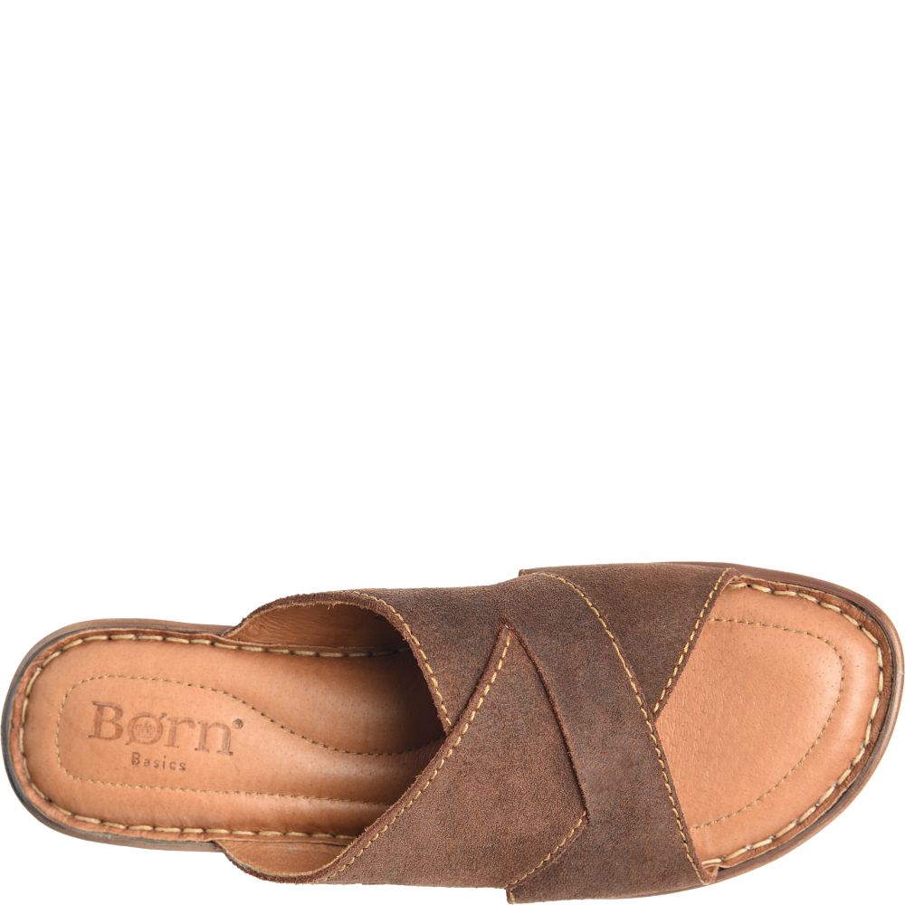 Born Teayo Basic Sandals Dark Brown Distressed Product ID-C5P01wA3 Born Teayo Basic Sandals Dark Brown Distressed Product ID-C5P01wA3