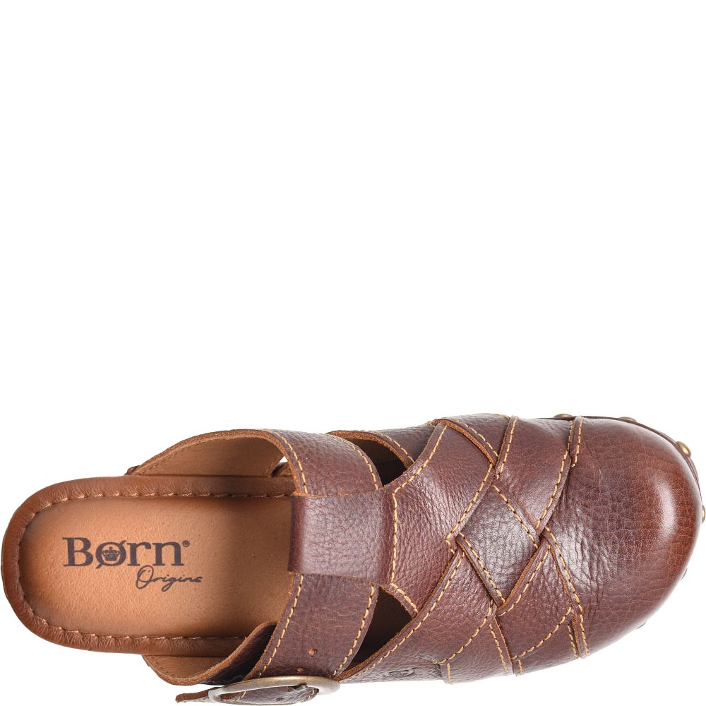 Born Amber Clogs Cinnamon Stick Product ID-CUsnZX20
