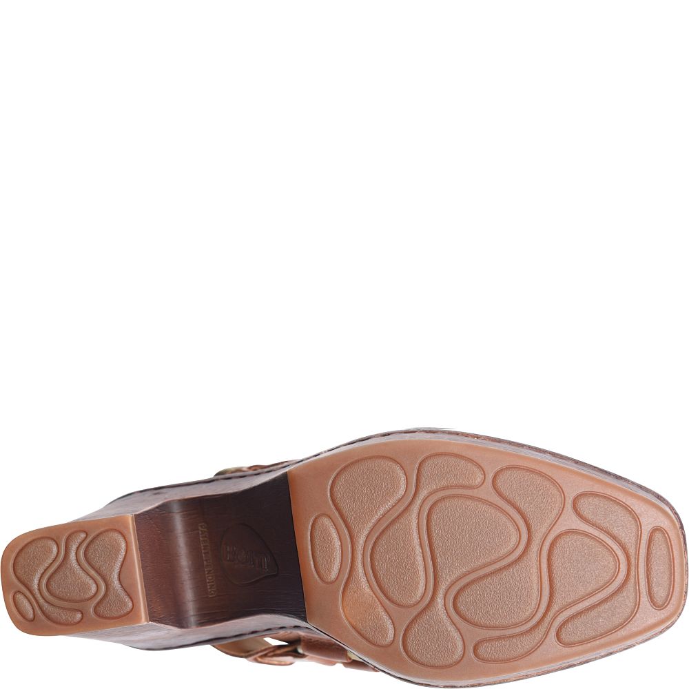 Born Hudson Clogs Cognac Brown Product ID-CeV1oMSl