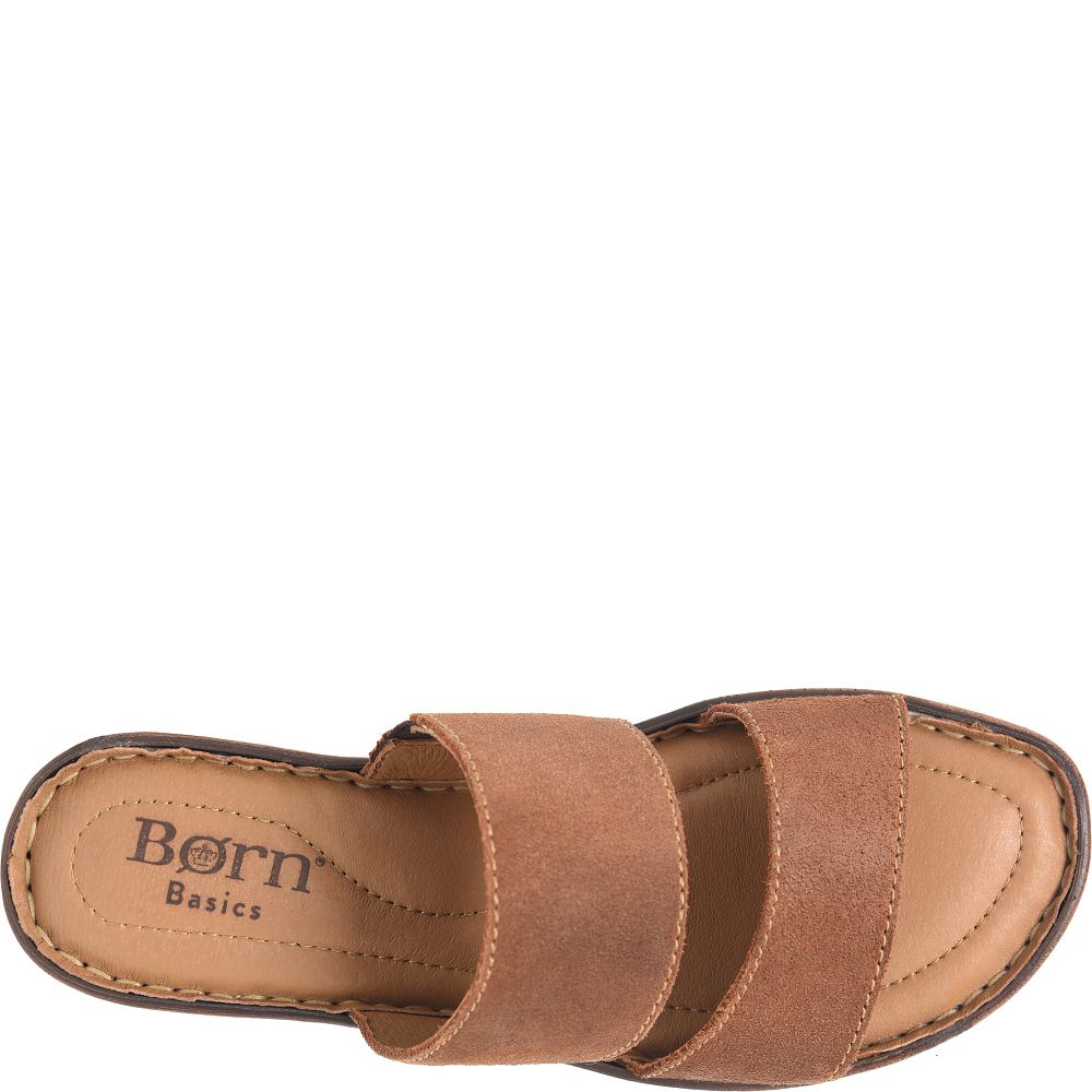 Born Sana Basic Sandals Glazed Ginger Distressed Product ID-D1fA1Bv9