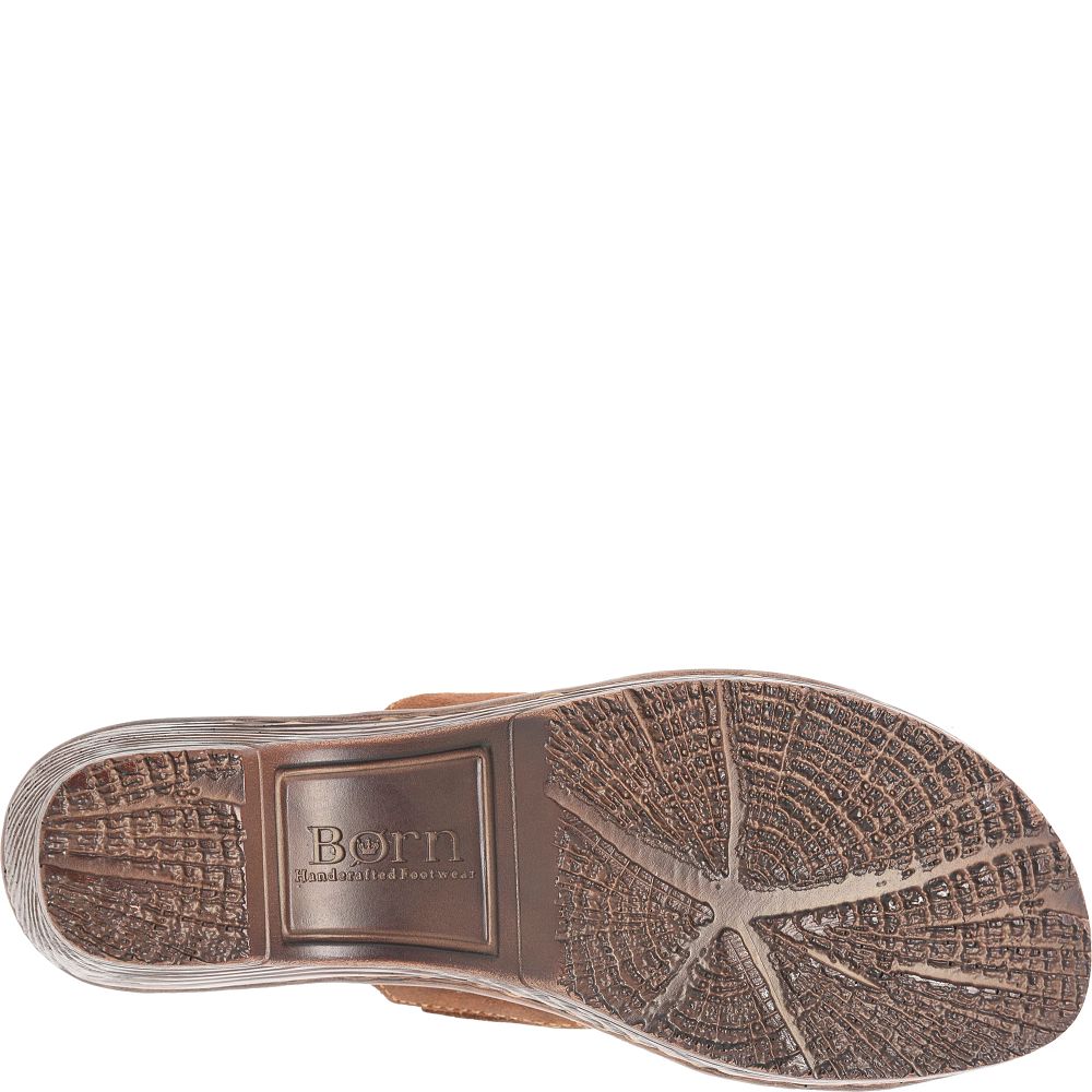 Born Sana Basic Sandals Glazed Ginger Distressed Product ID-D1fA1Bv9